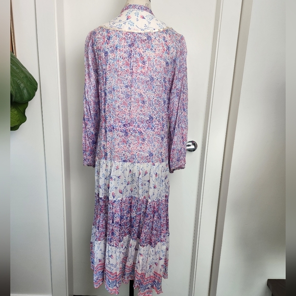 PHOOL Gauze Cotton Floral Maxi Dress - Picture 6 of 14